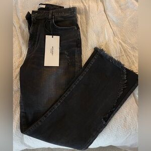 NWT Moussy Black Cropped Jeans